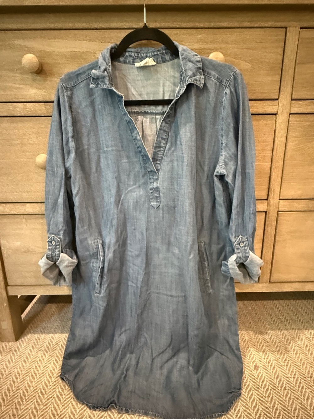 Loft Jean Dress